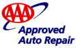 AAA logo and Approved Auto Repair